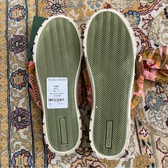 Farm Rio Summer Dream Slides Mules - Picture 9 of 10